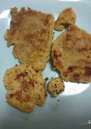 Una foto de Filete empanado
