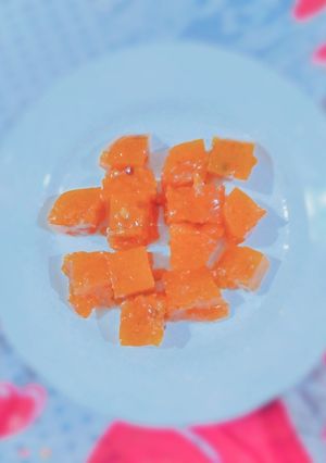 A picture of Karachi Halwa🍮.