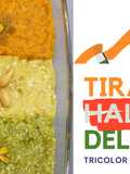Tiranga Halwa Delight - Pumpkin, Ash Gourd & Bottle Gourd Dessert