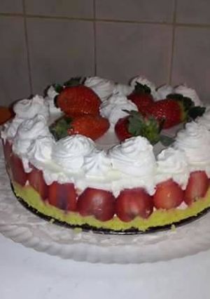Epres joghurt torta 😉 recept fotója