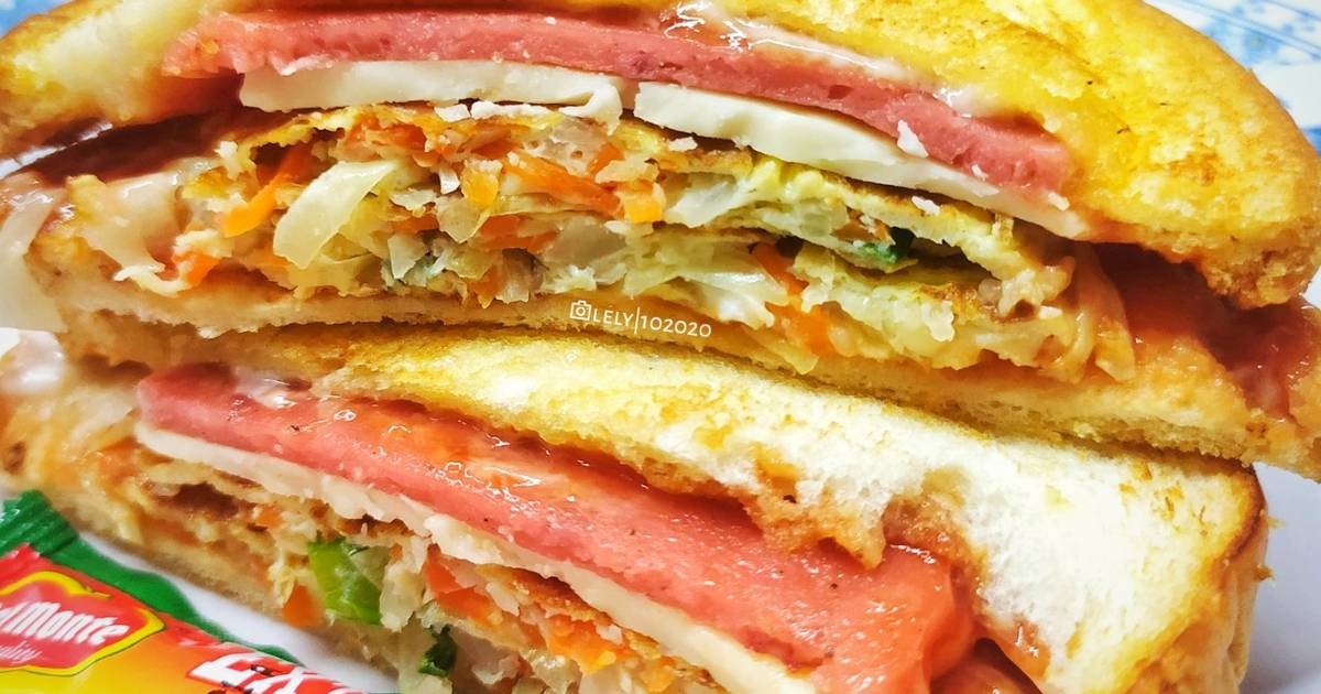Resep Korean Street Food Sandwich oleh Lely Puspitasari Bunda Arkanaya