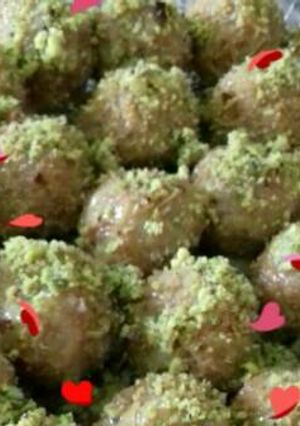 صورة لوصفة كرات الشعيرية🍡😊