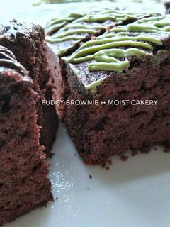 Foto resep Brownies Putih Telur simple