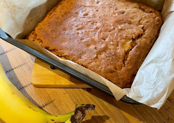 Steps to Make Homemade Egg Free Buckwheat Banana Bread 🍌