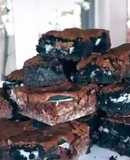 Brownies de oreo