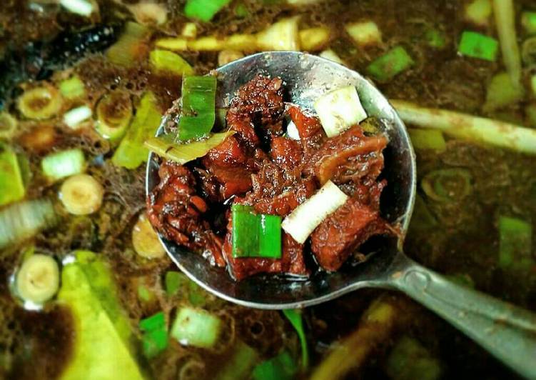 Resep Rawon daging yang Menggugah Selera