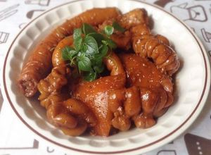 Hình của món Thú linh khìa nước dừa.