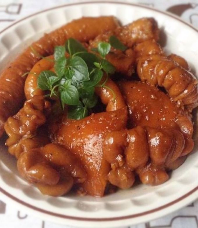 Hình của món Thú linh khìa nước dừa.