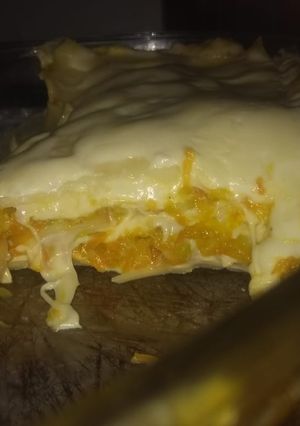 Una foto de Lasagna de verduras