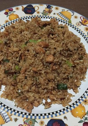 Foto resep Nasi Goreng Ayam Saos Barbeque