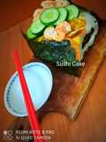 Sushi Cake Seadanya||Simple Sushi Cake