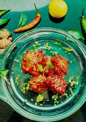 A picture of Korean Fried Chicken.