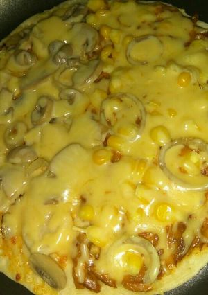 Foto resep Homemade Pizza Teflon (Basic Dough)