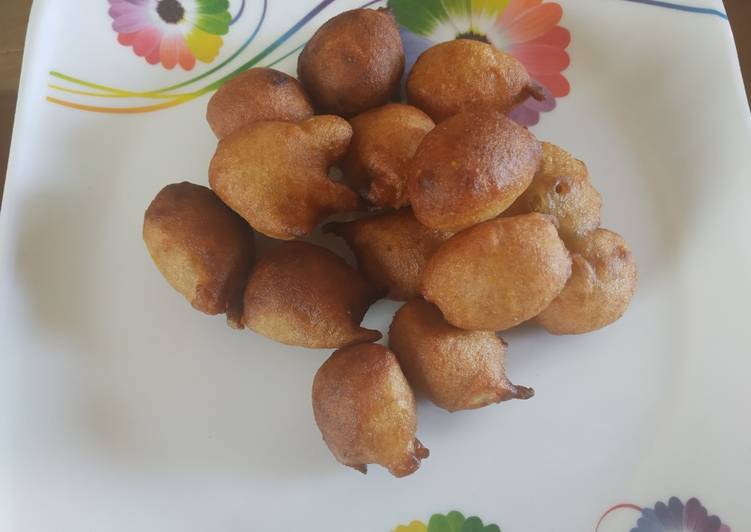 Recipe of Homemade Gulgule(Dessert)