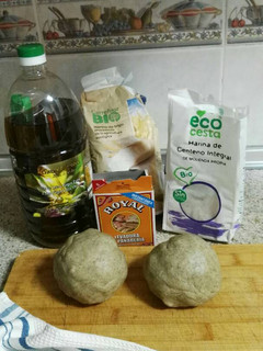 Una foto de Masa de pizza centeno y trigo integral