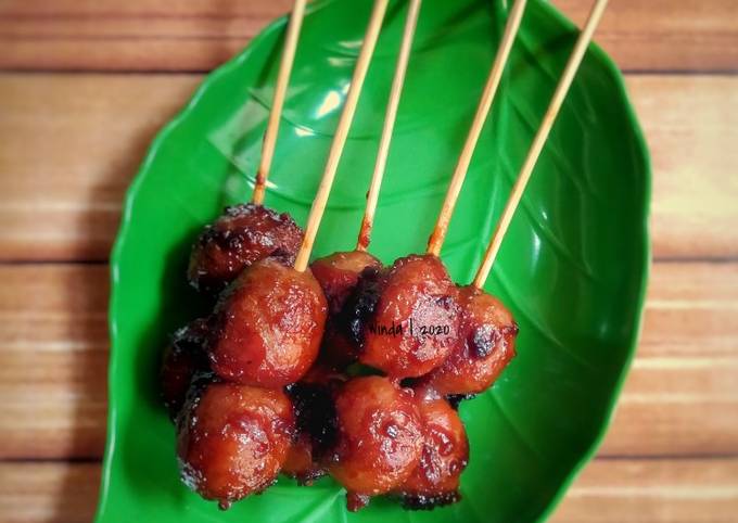 Resep Bakso Bakar Bbq Teflon Oleh Dde Winda Cookpad