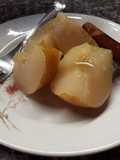 Compota de manzanas