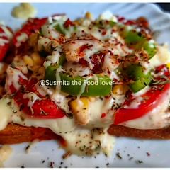 A picture of Brown bread pizza.