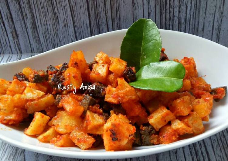 Resep Sambel goreng hati kentang tanpa santan Anti Gagal