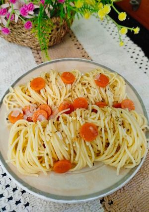 Foto resep Spaghetti Aglio Olio