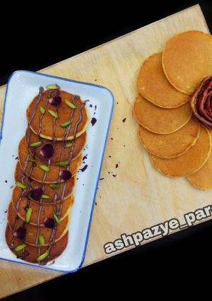 عکسی از دستور پنکیک با ماست 🌸
