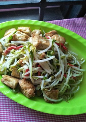 Foto resep Tumis tauge tahu
