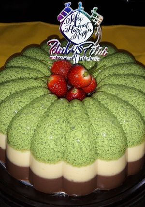Foto resep Puding Lumut Butter Coklat