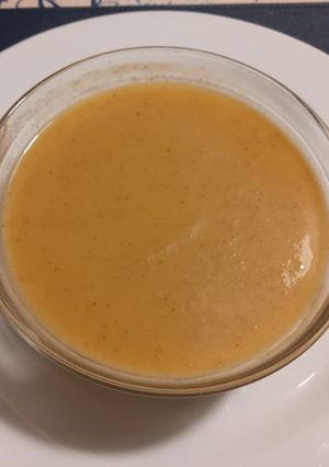 Una foto de 287. Puré de repollo, batata y brócoli