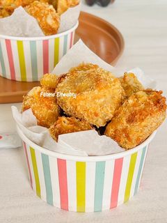 صورة لوصفة دبابيس الدجاج الكدابه المقلية