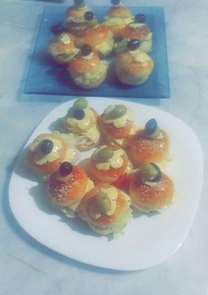 صورة لوصفة ميني همبرغر
