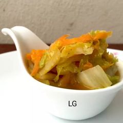 A picture of Napa Cabbage And Carrot / Diet Vegan.