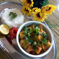 A picture of Aloo sabzi.