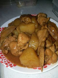 Foto resep Ayam masak kentang