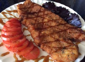 Una foto de Milanesas de Pescado
