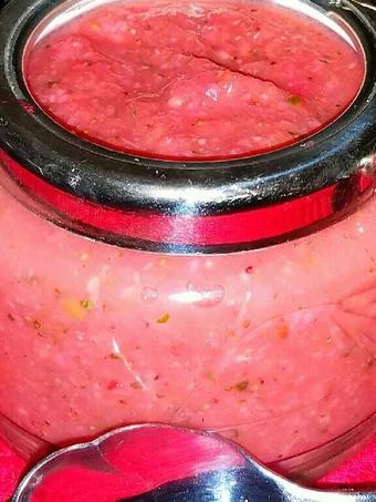 Simple Way Make Recipe Mike&#39;s Strawberry Mango Habenero Dip that is Delicious, So Delicious}