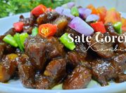 Gambar sate goreng kambing