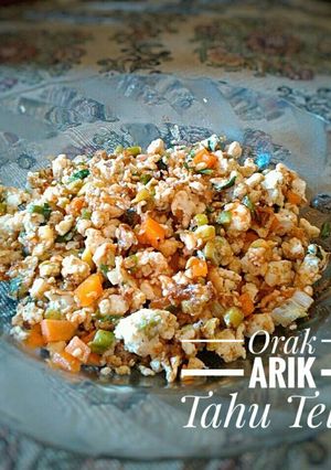 Foto resep Orak arik tahu telur