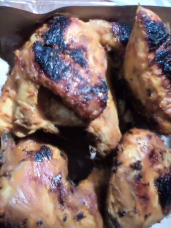 Bagaimana Membuat Ayam panggang bumbu rujak Enak Dan Mudah