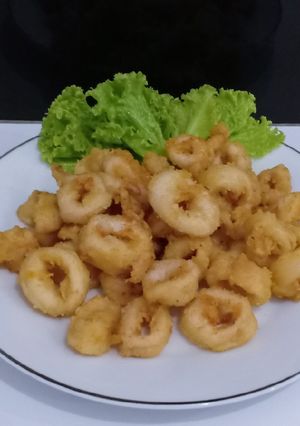 Foto resep Cumi goreng tepung