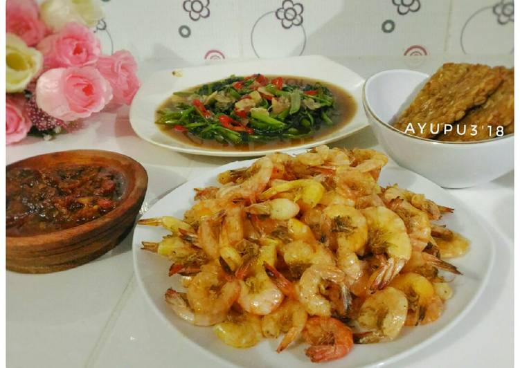 Resep Udang goreng bumbu, Sempurna