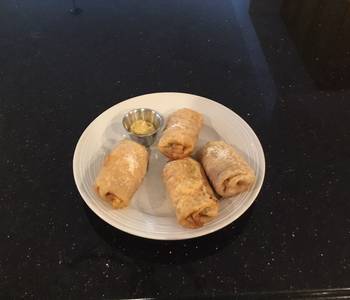 Ready to Serve Ham and cheese spicy eggrolls Practical Delicious
