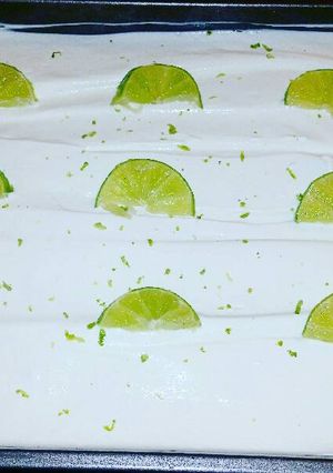 A picture of Key Lime Pie Bars.