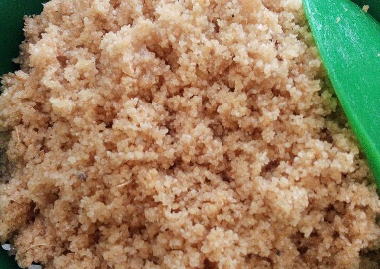Recipe of Homemade Nasi tiwul khas gunung kidul jatim