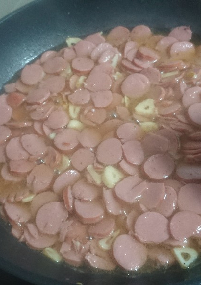 Una foto de Salchichas al vino