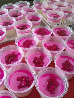 Foto resep Puding Susu Toping Buah