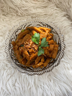 Foto resep Krengsengan tempe gembus (menjes) pedas