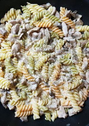 Tejszínes-gombás szűzérme recept fotója