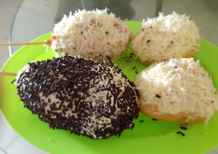 8 Resep: Donat paha ayam Anti Ribet!