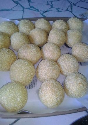 Foto resep Onde onde kelapa