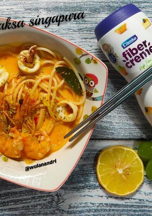Foto resep Spaghetti Laksa Singapura